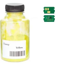 Тонер Kyocera TK-5230, 50г Yellow +chip AHK (3203379)