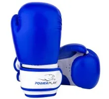 Боксерські рукавички PowerPlay 3004 JR 6oz Blue/White (PP_3004JR_6oz_Blue/White)