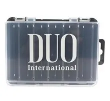 Коробка рибалки DUO Reversible Lure Case D86 Pearl Black/Clear (34.28.09)