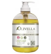 Жидкое мыло Olivella для чувствительной кожи не ароматизированное 500 мл (764412204080)