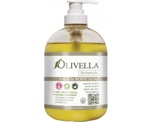 Рідке мило Olivella для чутливої шкіри не ароматизоване 500 мл (764412204080)
