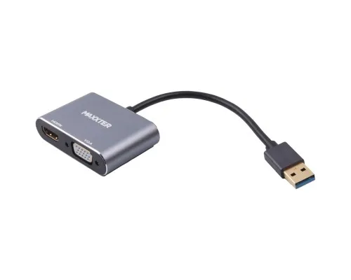 Переходник Maxxter USB to HDMI/VGA (V-AM-HDMI-VGA)