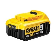 Акумулятор до електроінструменту DeWALT 18 В, 5 Аг, час заряджання 50 хв, вага 0.65 кг (DCB184)