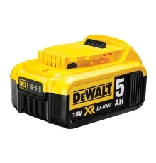 Аккумулятор к электроинструменту DeWALT 18 В, 5 Ач, время зарядки 50 мин, вес 0.65 кг (DCB184)
