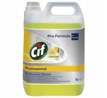 Жидкость для чистки ванн Cif Professional Lemon Fresh для водостойких поверхностей 5 л (7615400116607)