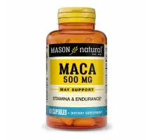 Трави Mason Natural Мака 500мг, Maca, 60 капсул (MAV-12545)