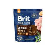 Сухий корм для собак Brit Premium Dog Adult M 1 кг (8595602526345)