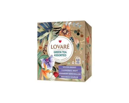 Чай Lovare Green Tea Assorted 32 шт (79655)