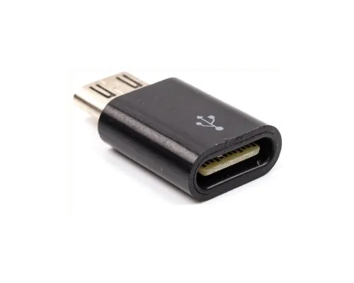 Перехідник USB Type-C (F) to microUSB (M) PowerPlant (CA913145)