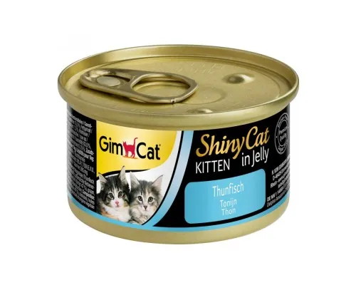 Паштет для котів GimCat Shiny Kitten тунець 70 г (4002064413150)