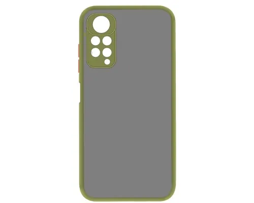 Чехол для мобильного телефона MAKE Xiaomi Redmi Note 11 Frame (Matte PC+TPU) Green (MCMF-XRN11GN)