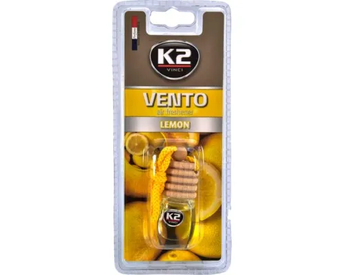 Ароматизатор для автомобіля K2 VINCI VENTO LEMON 8ML (V455)