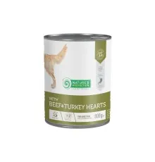 Консервы для собак Nature's Protection with Beef&Turkey Hearts 800 г (KIK45604)