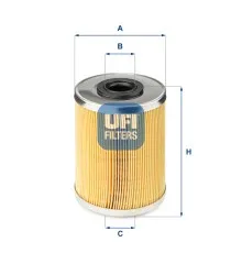Фільтр паливний UFI 26.687.00