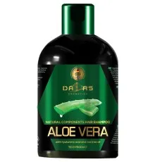 Шампунь Dalas Aloe Vera с гиалуроновой кислотой, натуральным соком алоэ и маслом чайного дерева 1000 г (4260637729200)