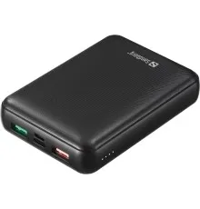 Батарея универсальная Sandberg 15000mAh, PD/45W(20V/2.25A), QC3.0, USB-C, Micro-USB, USB-A*2 (420-66)