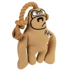 Іграшка для собак GiGwi Puffer zoo Мавпа з пищалкою 31 см (2317)