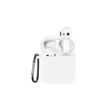 Чохол для навушників BeCover Silicon для Xiaomi Mi Air 2 / Air 2s White (705672)