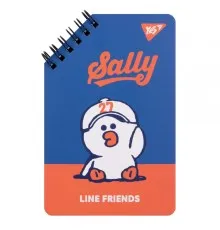 Блокнот Yes Line Friends Sally 95 х 145 60 листов (151756)