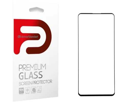 Скло захисне Armorstandart Full Glue Xiaomi Pocophone F2 Pro Black (ARM56263-GFG-BK)