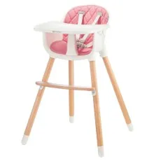 Стульчик для кормления Kinderkraft Sienna Pink (5902533915132)