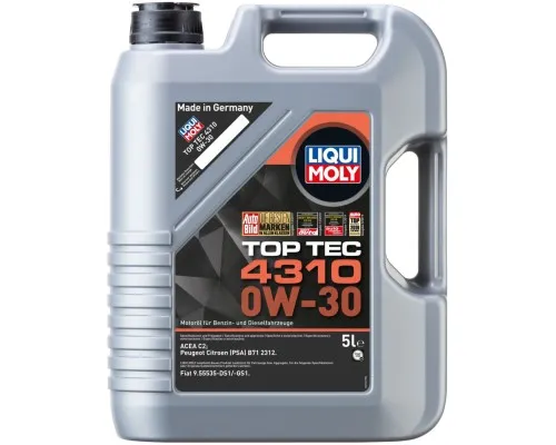 Моторное масло Liqui Moly Top Tec 4310 0W-30 5л. (2362)