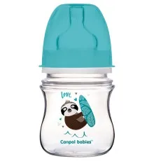 Бутылочка для кормления Canpol babies EasyStart - Toys с широким отверстием 120 мл (35/220_blu)