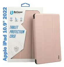 Чехол для планшета BeCover Tri Fold Soft TPU mount Apple Pencil Apple iPad 10.9" 2022 Pink (708462)