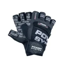Перчатки для фитнеса Power System Power Grip PS-2800 Black L (PS-2800_L_Black)