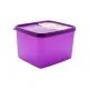 Харчовий контейнер Irak Plastik Alaska квадратний 1,2 л фіолетовий (5509)