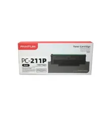 Тонер-картридж Pantum PC-211P 1.6K чип2023, M6500/M6500W/M6550NW/M6607NW, P2207/P2500W/P2500NW (PC-211P)