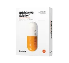 Маска для лица Dr.Jart+ Dermask Brightening Solution Ultra-Fine Microfiber Face Sheet Mask Освещающая 30 г x 5 шт. (8809642712652)