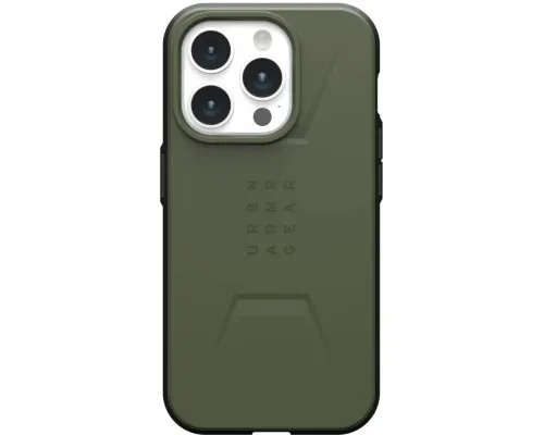 Чохол до мобільного телефона UAG Apple iPhone 15 Pro Civilian Magsafe, Olive Drab (114275117272)