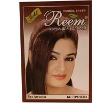 Краска для волос Reem Gold Коричневая 60 г (8906029310071)