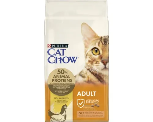 Сухий корм для кішок Purina Cat Chow Adult з куркою 15 кг (5997204514127)