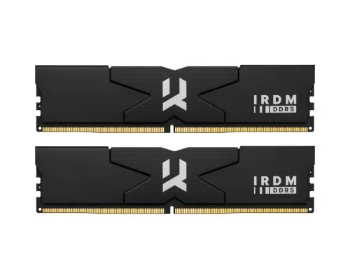 Модуль памяті для компютера DDR5 32GB (2x16GB) 6400 MHz IRDM Black Goodram (IR-6400D564L32S/32GDC)