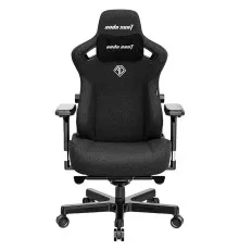 Кресло игровое Anda Seat Kaiser 3 Black Fabric Size XL (AD12YDC-XL-01-B-CF)