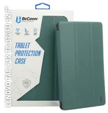 Чохол до планшета BeCover Smart Case Lenovo Tab P12 TB-370FU 12.7" Dark Green (710058)