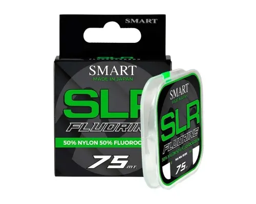 Леска Smart SLR Fluorine 75m 0.155mm 3.4kg (1300.36.41)