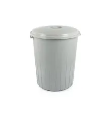Контейнер для мусора Горизонт 48 x 43.5 см Мрамор 45 л (гор-02042/мармур)