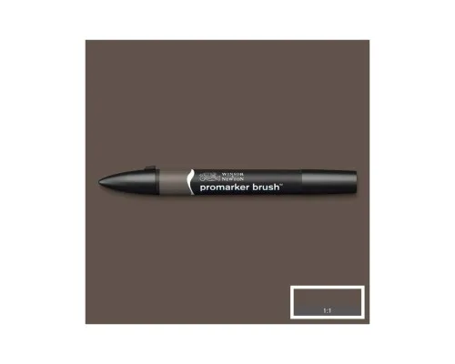 Маркер Winsor&Newton двосторонній Brushmarker, (WG05) Сірий теплий 5 (884955043073)