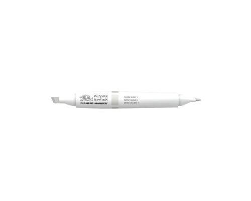 Маркер Winsor&Newton двосторонній Pigment marker (134) Сірий теплий 1 (884955040676)