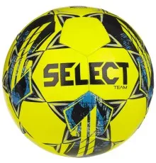 М'яч футбольний Select Team FIFA v23 жовто-синій Уні 5 (5703543316007)