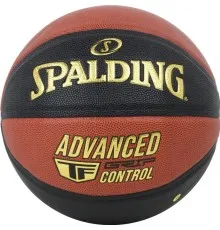 Мяч баскетбольный Spalding Advanced Grip Control чорний, помаранчевий Уні 7 76872Z (689344405520)