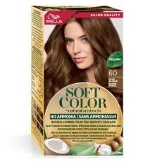 Краска для волос Wella Soft Color Безаммиачная 60 - Темный блонд (3614228865814)