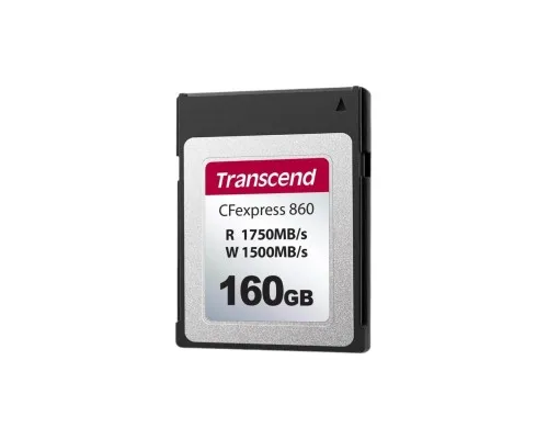 Карта пам'яті Transcend 160GB CFExpress Gen3x2 (TS160GCFE860)