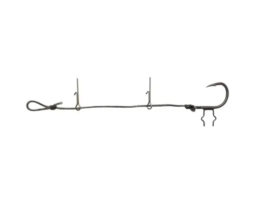 Оснастка Savage Gear Big Fish Stinger Single Hook 5/0 8-10cm 100kg 1.05mm (2шт/уп) (1854.22.44)