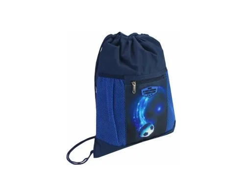 Сумка для взуття Cool For School Синя з кишенею (CF87308)