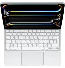 Чохол до планшета Apple Magic Keyboard for iPad Pro 13inch (M4) - Ukrainian - White,Model A2974 (MWR43UA/A)