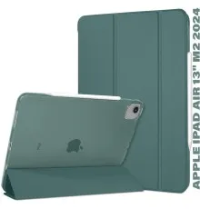 Чохол до планшета BeCover Tri Fold Hard Apple iPad Air 13" M2 2024 Dark Green (711723)